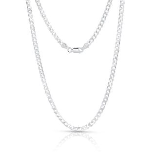 Sterling Silver Cuban Curb Chain ~ 16"