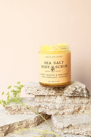 Sea Salt Body Scrub - Sweet Orange & Bergamot