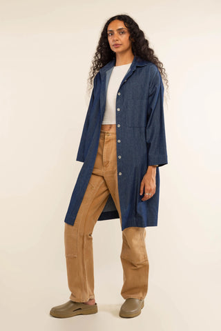 Esme Denim Chore Overshirt Jacket