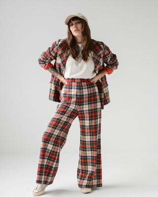 Tartan Plaid 70s Wool Suit