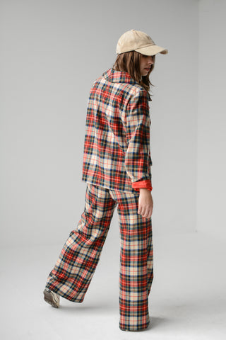 Tartan Plaid 70s Wool Suit