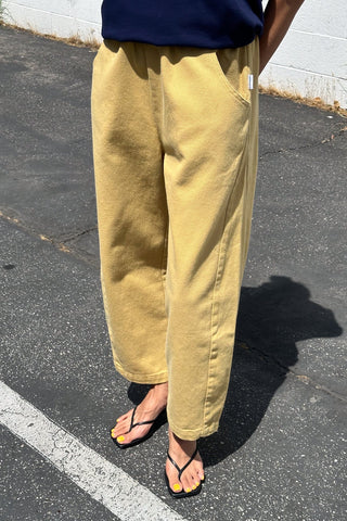 Arc Cotton Pant in Butter