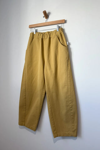 Arc Cotton Pant in Butter