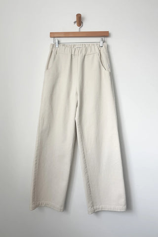 Bon Cotton Pant in Naturel