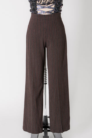 Biba Y2K Dark Pinstripe Pant Suit