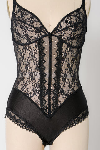 Sassy Sheer Lace Bodysuit