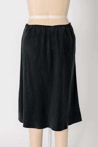 Softest Brushed Silk Bias Slip Skirt ~ 3XL