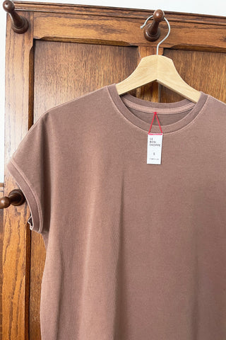 Ease Tee in Chocolate