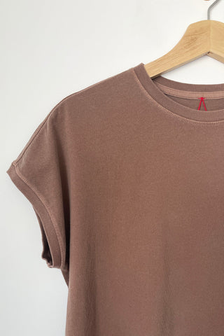 Ease Tee in Chocolate