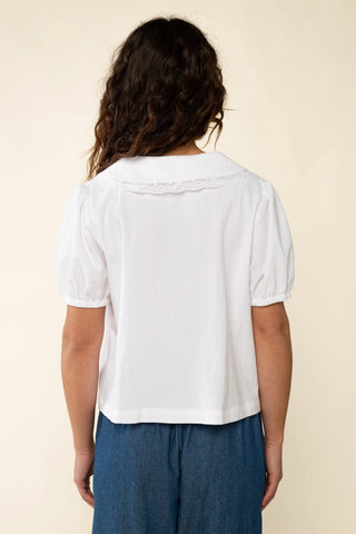 Emery Cotton Front Tie Top