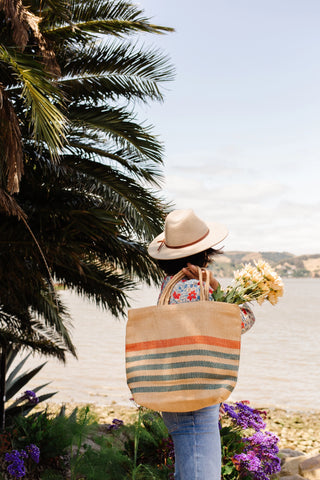 Marseille Jute Market Tote